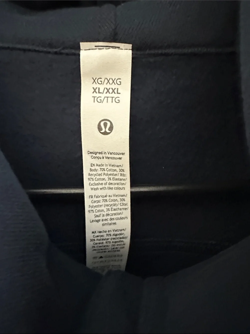Women's New England Patriots lululemon Midnight Shadow Scuba